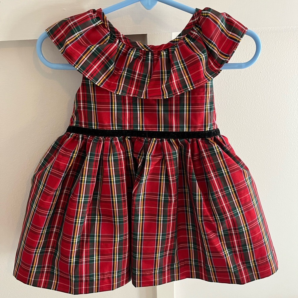 Laura Ashley Christmas dress 12 mos